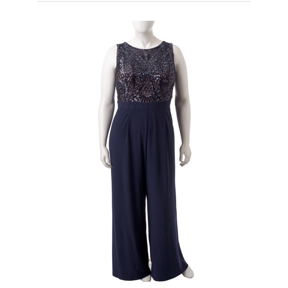 🎉HOST PICK!🎉 NWT R & M Richards Sequin Jumpsuit